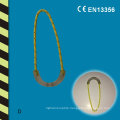 Reflective Plastic Zipper Head with CE En13356